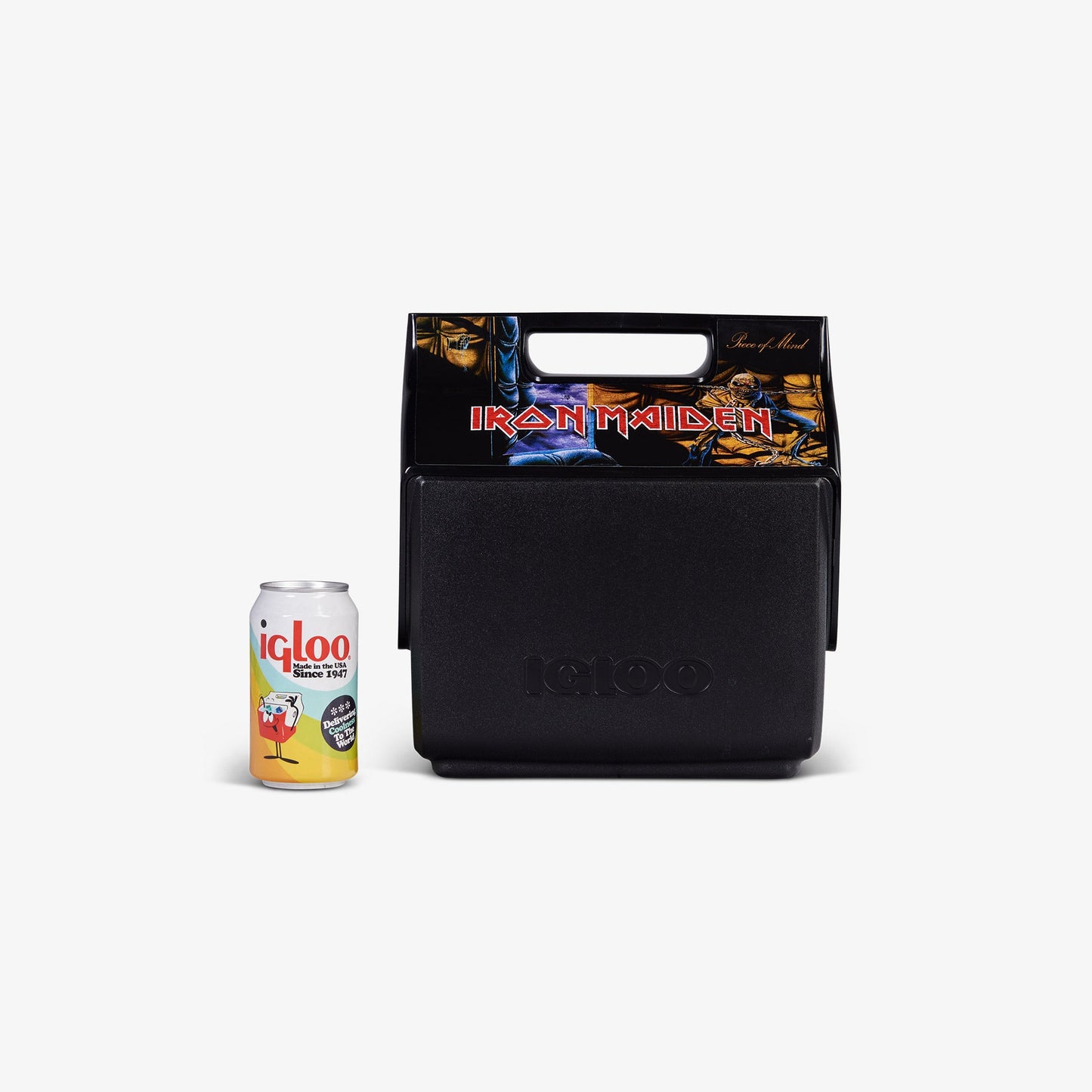 Iron Maiden Piece of Mind Little Playmate 7 Qt Cooler
