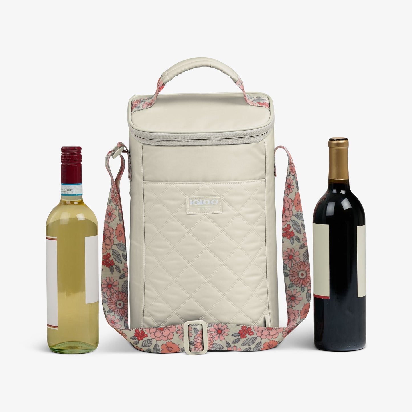 Floral MaxCold® DUO Vertical Crossbody Cooler Bag