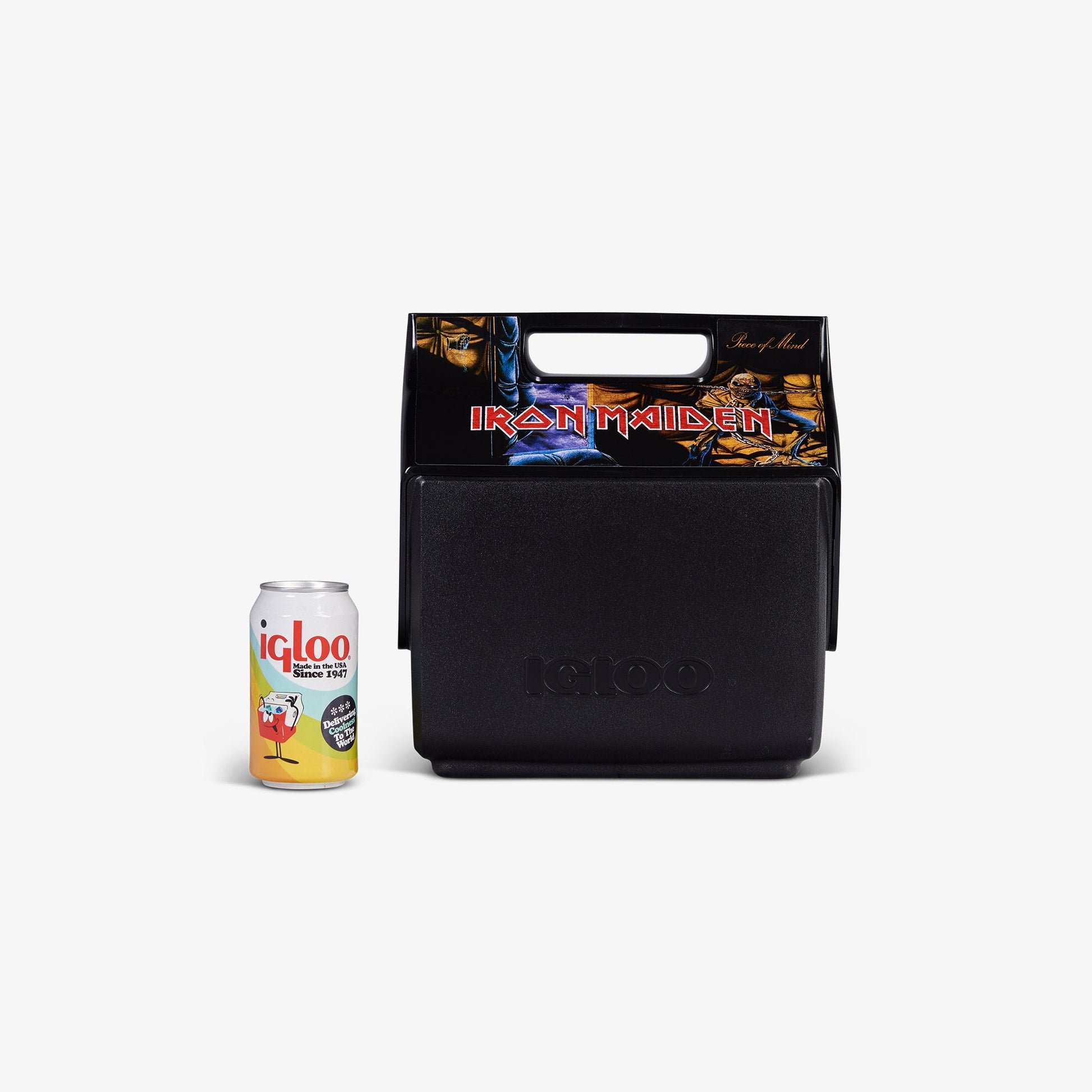 Iron Maiden Piece of Mind Little Playmate 7 Qt Cooler