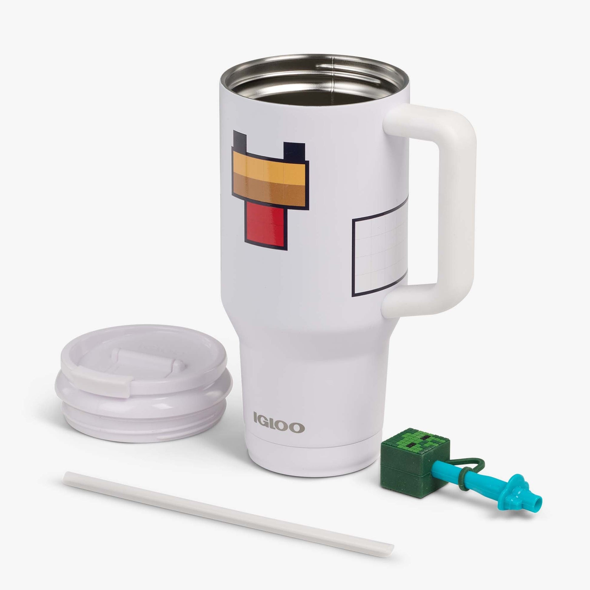 Minecraft Chicken Jockey 32 Oz Travel Mug
