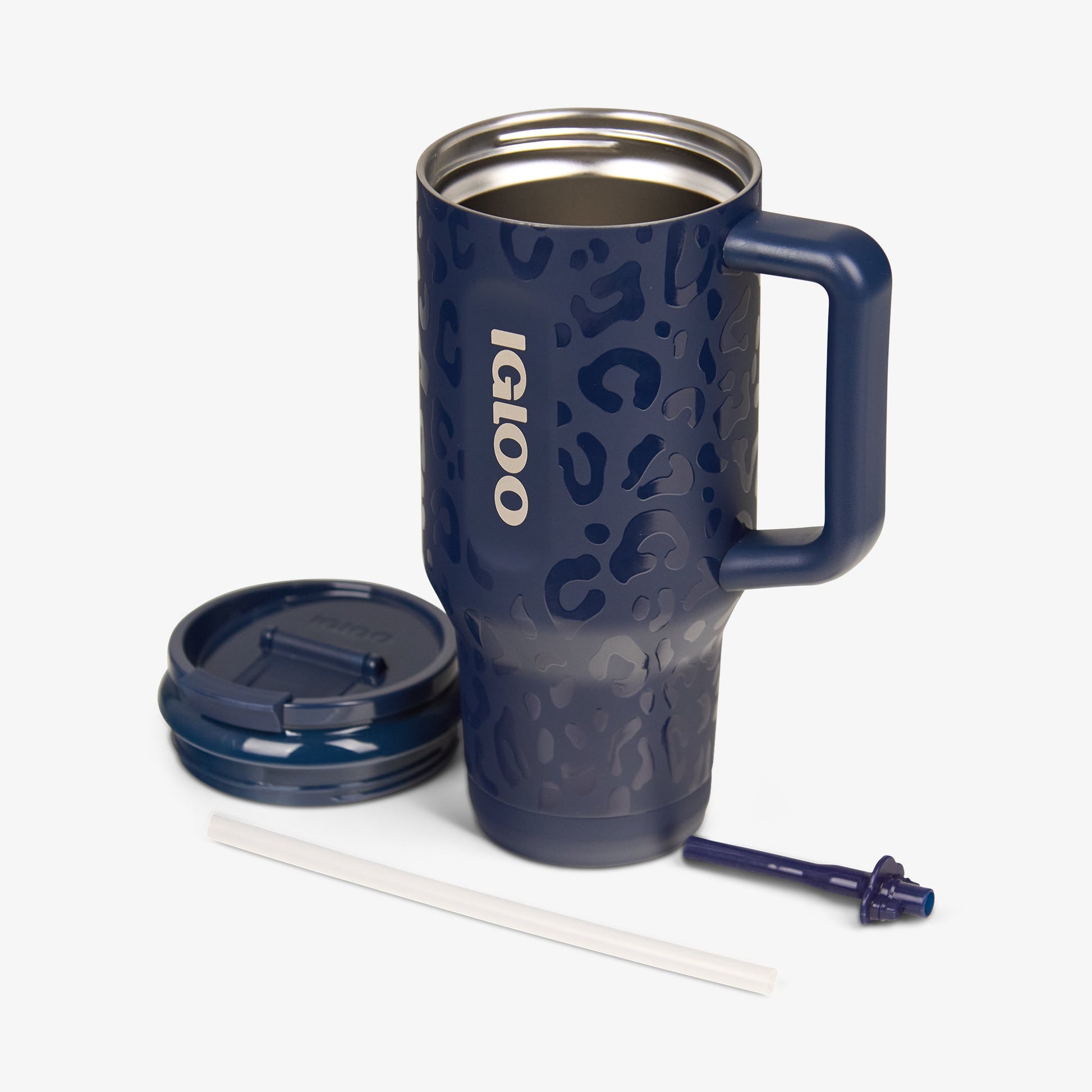 NFL 32 Oz Leopard Flip ‘n’ Sip Travel Mug