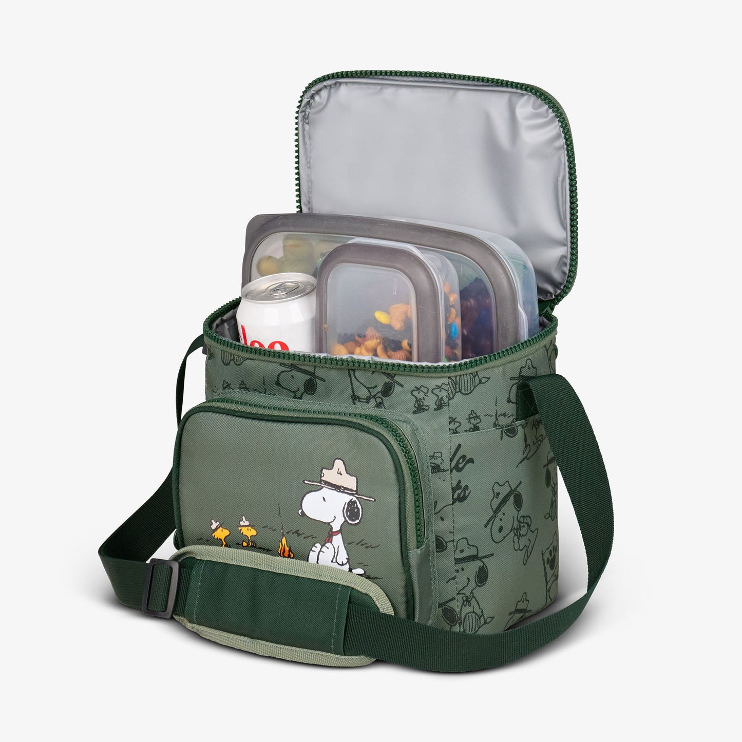 Peanuts Beagle Scouts Square Lunch Cooler Bag