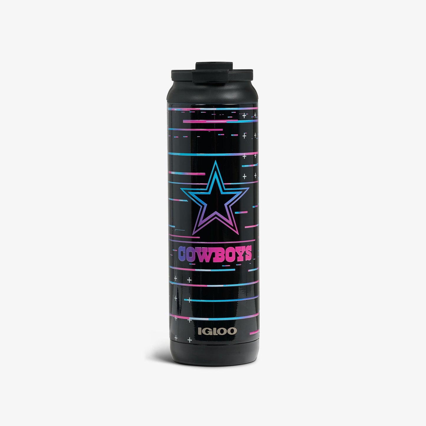 NFL Neon Dallas Cowboys 20 Oz Flip ‘n’ Sip Tumbler
