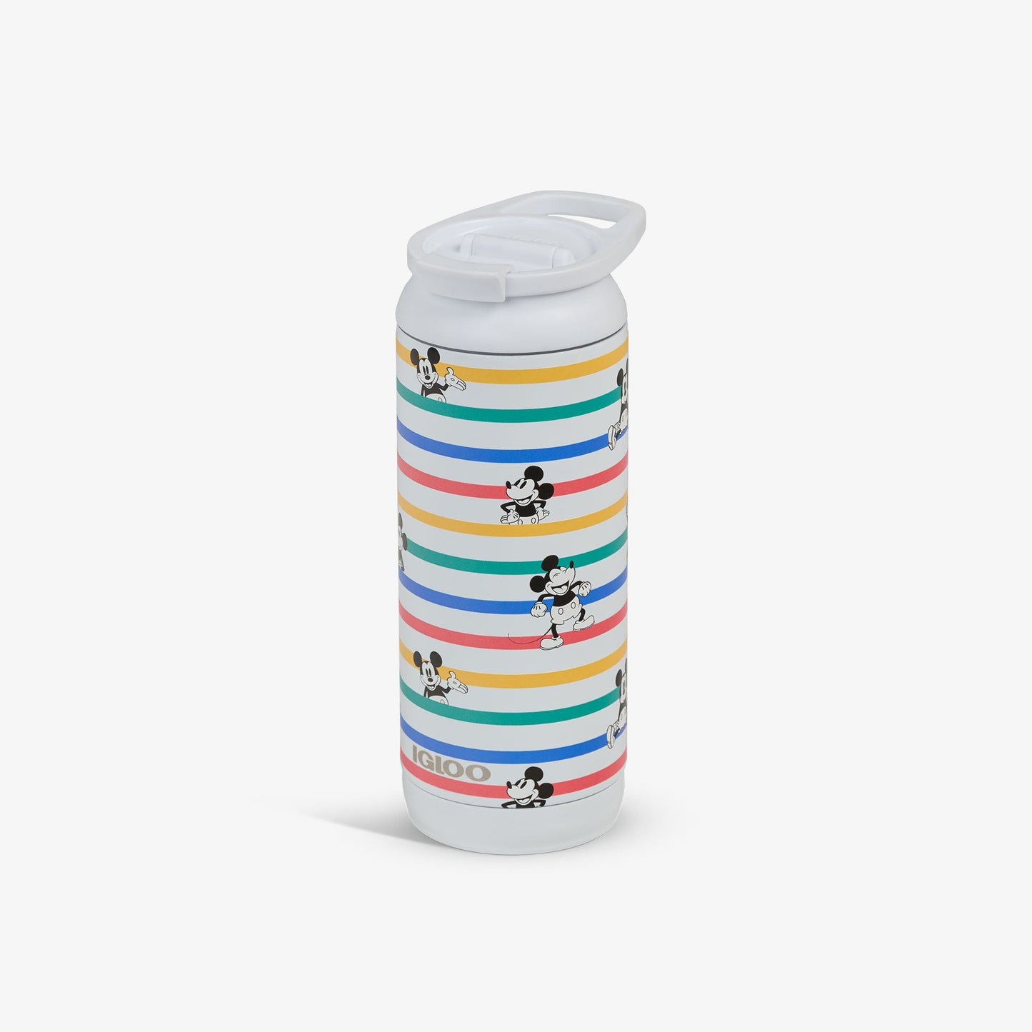 Disney Mickey Mouse Stripe 16 Oz Flip ‘n’ Sip Tumbler