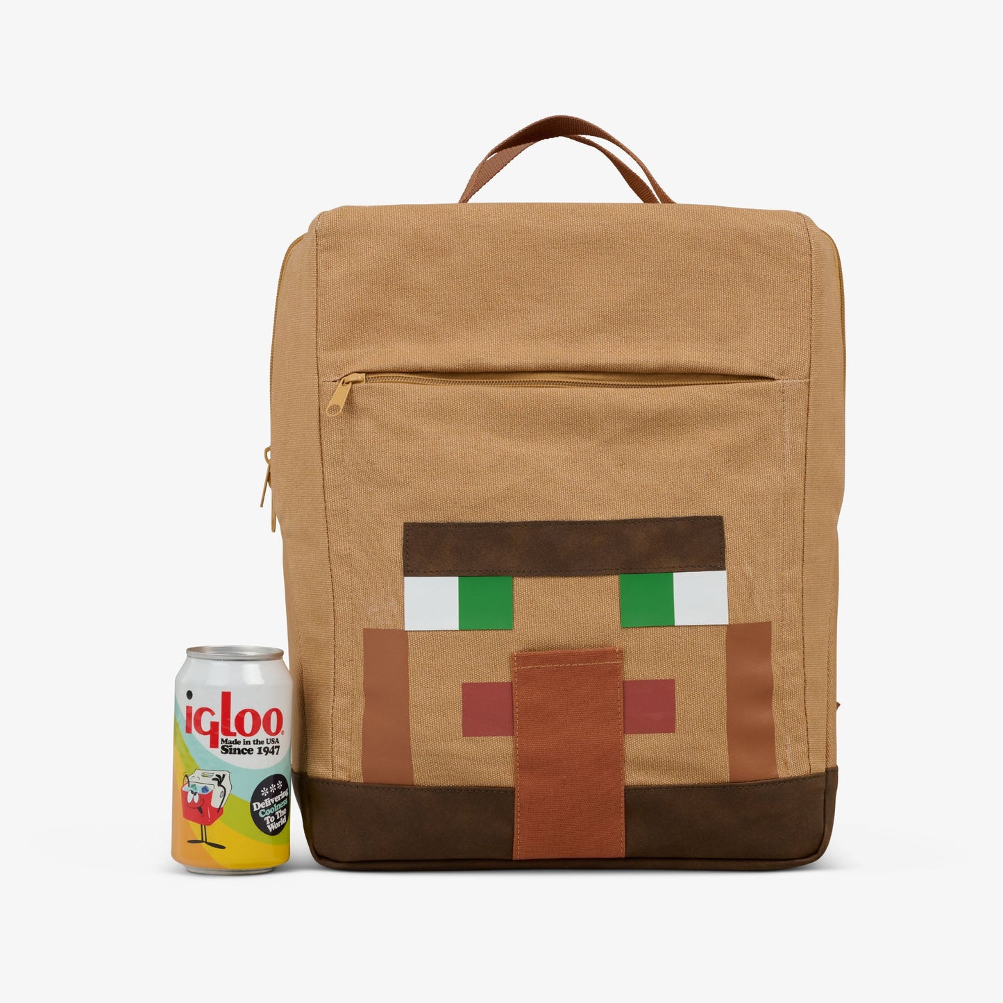 Minecraft Villager Backpack Cooler 20‑Can Capacity