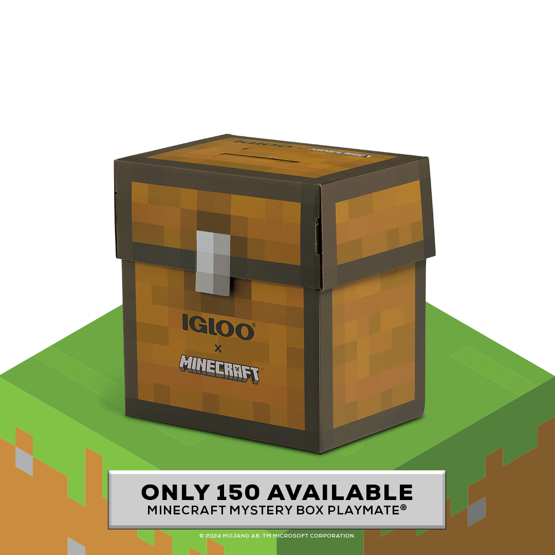 Minecraft Mystery Box Little Playmate 7 Qt Cooler